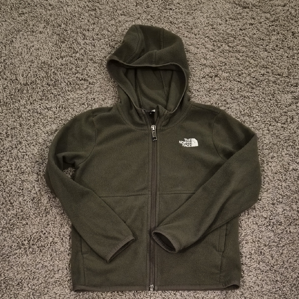 The North Face Olive Fleece Jacket